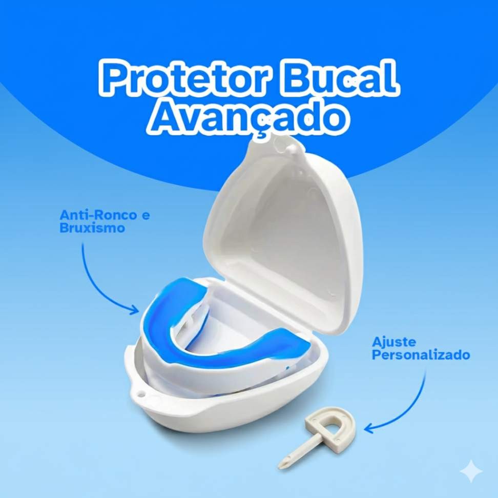 Noite Serena – Protetor Bucal para Ronco e Bruxismo