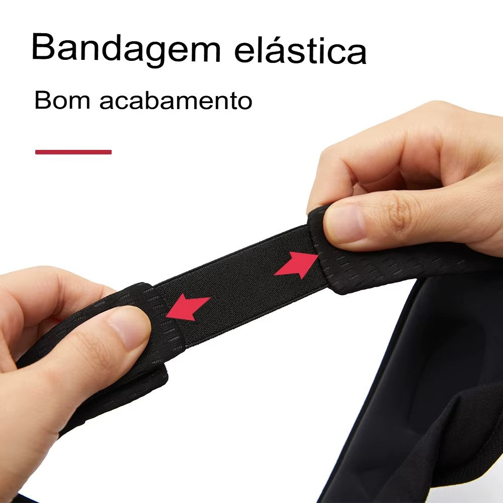 Máscara para Dormir 3D Acolchoada e Macia – Bloqueio de Luz