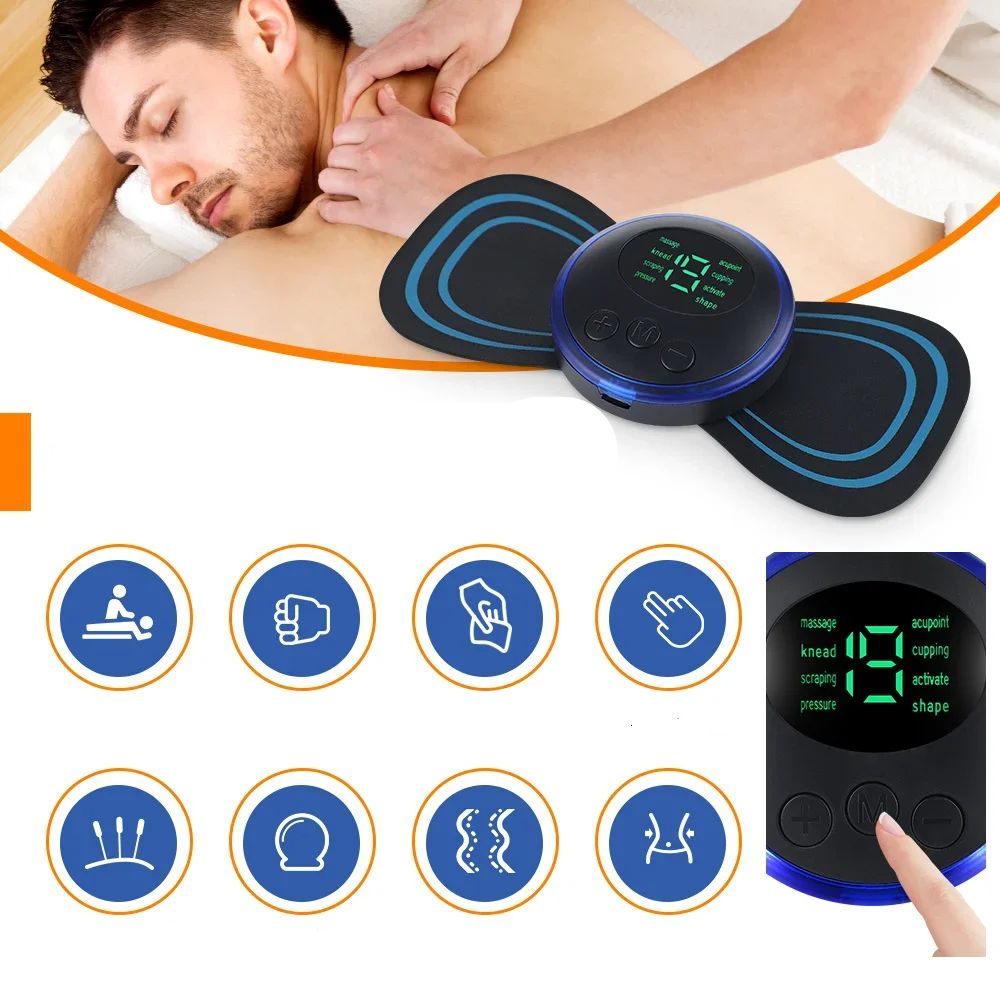 RelaxaCorpo – Massageador Elétrico Portátil para Alívio de Dores