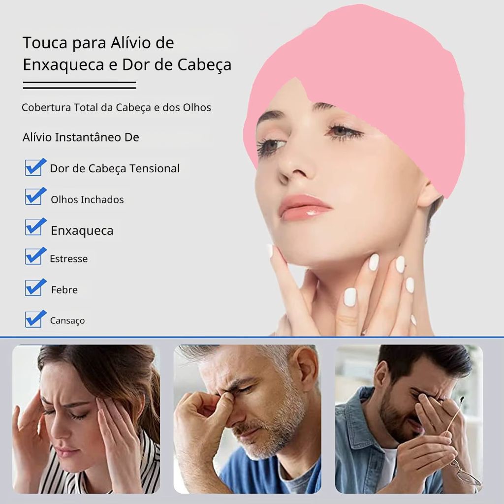 SerenaTherm™ – Máscara de Gel Quente & Fria