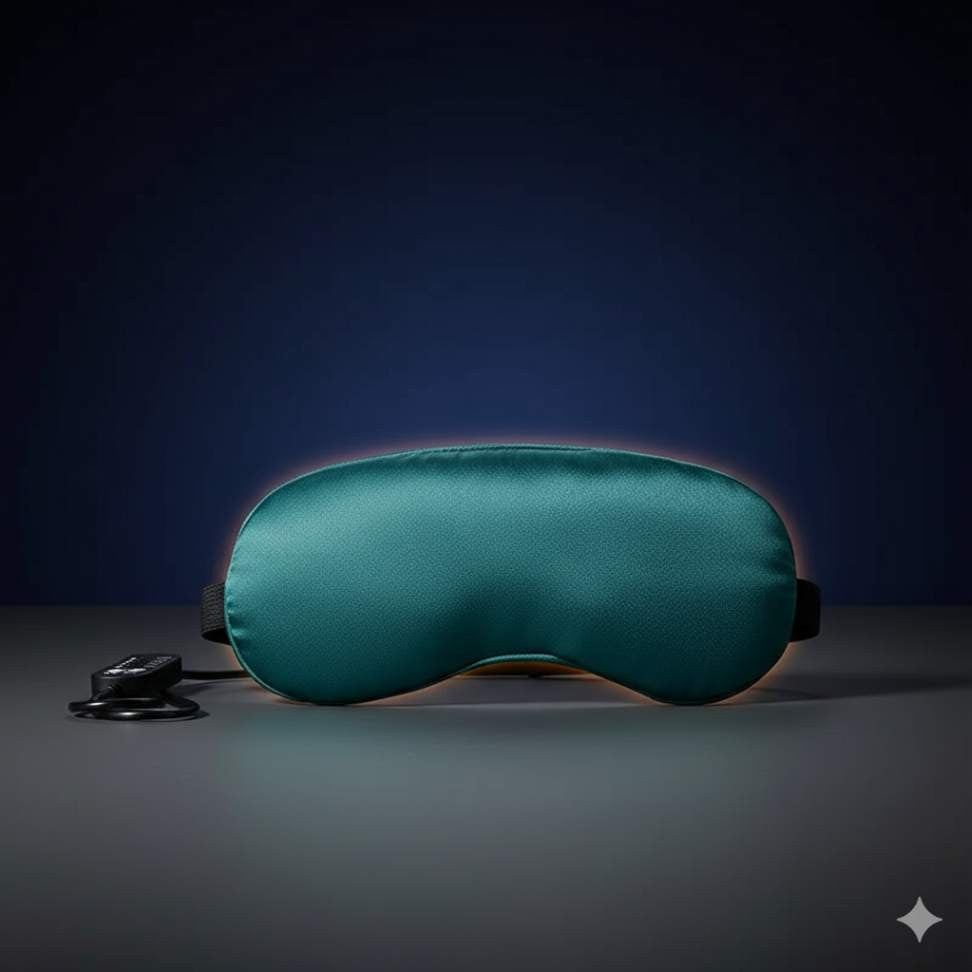 Máscara de Sono com Aquecimento e Controle de Temperatura