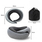 ViajaLeve – Travesseiro de Pescoço com Espuma de Memória