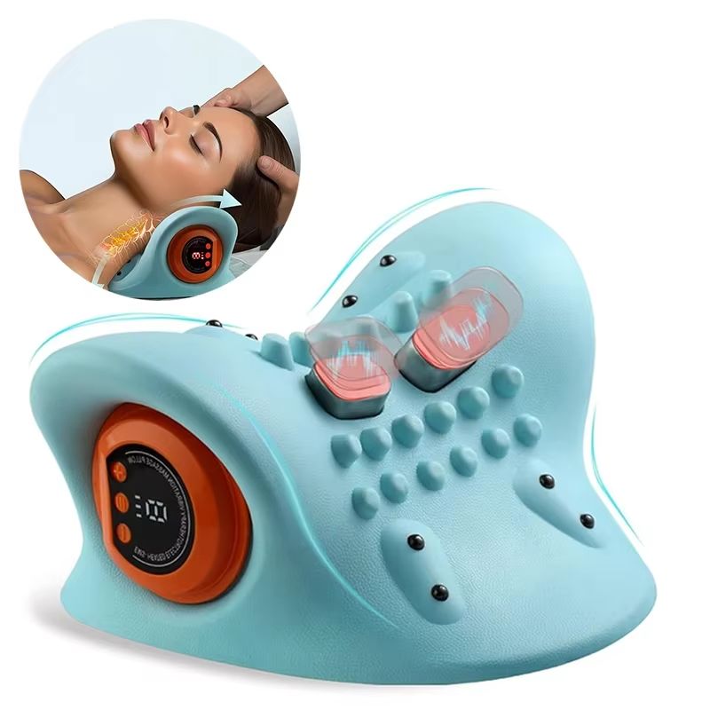 AlívioCervical 4D – Massagem Elétrica com Tração