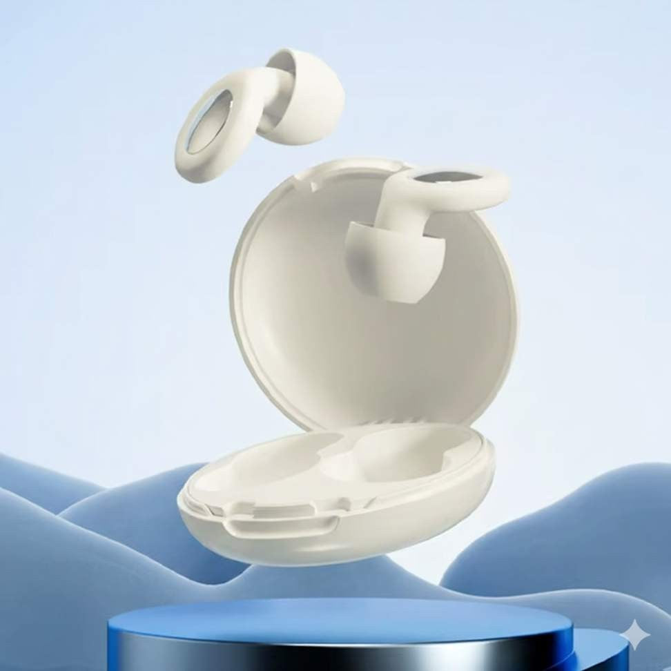 Tampões de Ouvido de Silicone à Prova d'Água – Com Redução de Ruído