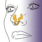 Par de Mini Clipe Nasal de Silicone - Dispositivo Anti-Ronco