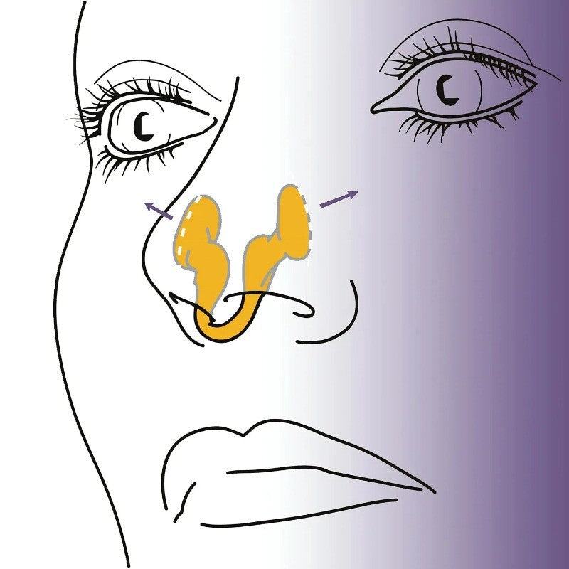 Par de Mini Clipe Nasal de Silicone - Dispositivo Anti-Ronco