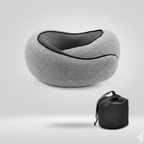 ViajaLeve – Travesseiro de Pescoço com Espuma de Memória