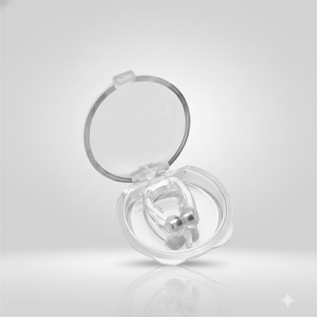 Clipe Nasal Magnético – Conforto para Noites Mais Tranquilas