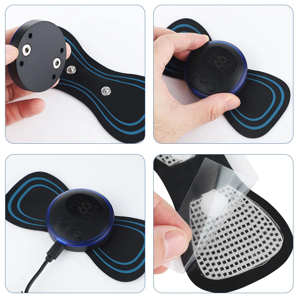 RelaxaCorpo – Massageador Elétrico Portátil para Alívio de Dores