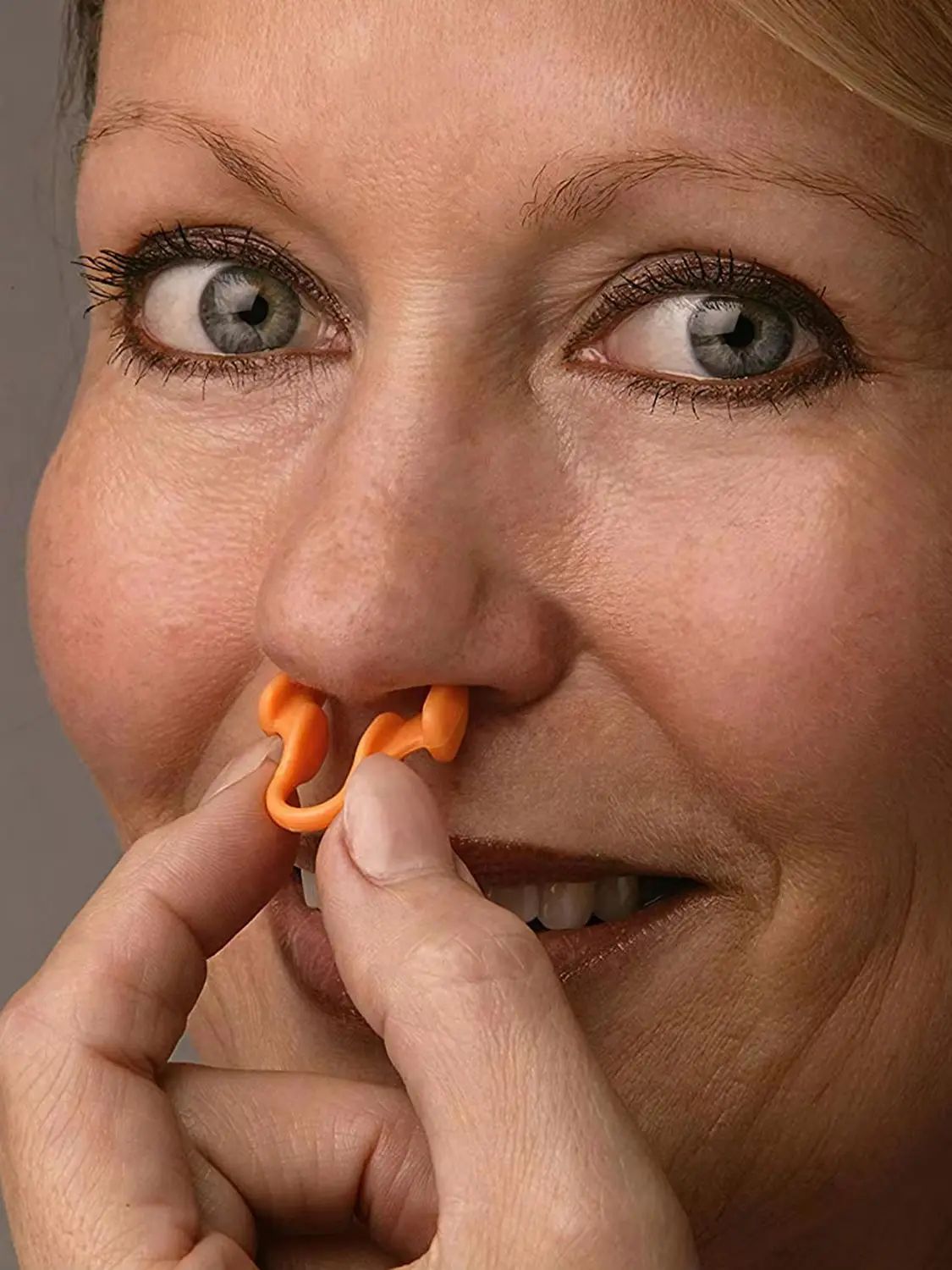 Par de Mini Clipe Nasal de Silicone - Dispositivo Anti-Ronco