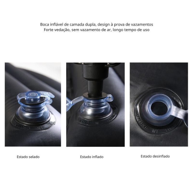 Descanso Sobre Rodas – Colchão Inflável para Carro