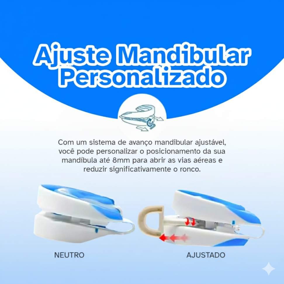 Noite Serena – Protetor Bucal para Ronco e Bruxismo