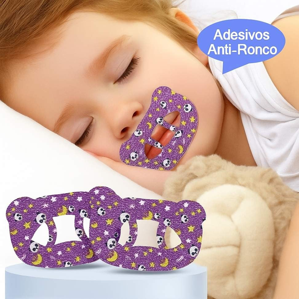 Adesivo Bucal Anti Ronco – Melhore o Sono e Respire Melhor