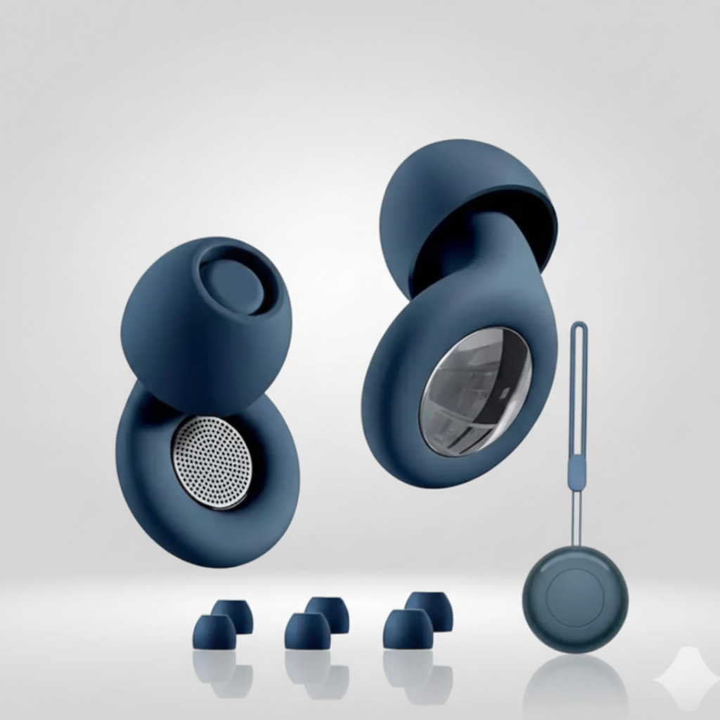 Tampões de Ouvido de Silicone à Prova d'Água – Com Redução de Ruído